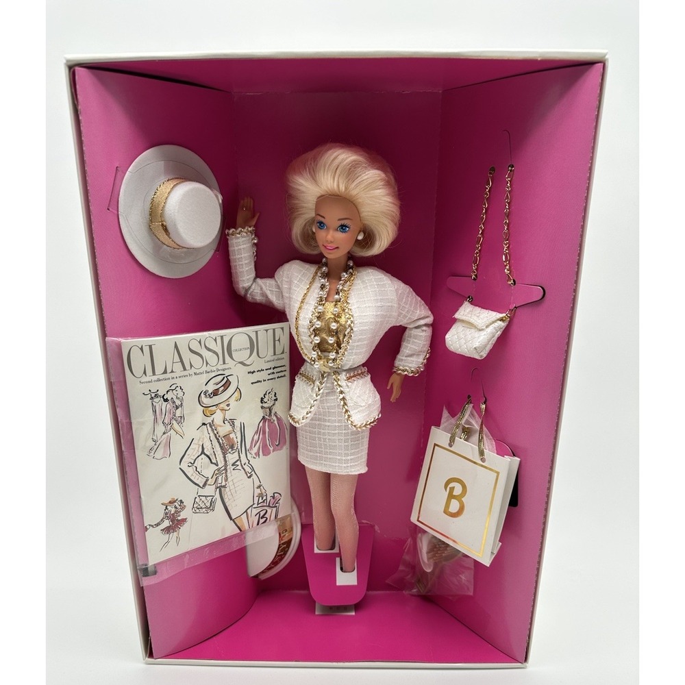 1993 BARBIE CITY STYLE CLASSIQUE COLLECTION DOLL JANET GOLDBLATT 10149 NEW - Picture 2 of 11